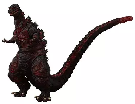 TAMASHII NATIONS Monster Arts Shin Godzilla Годзилла 4-я форма Ночная битва 180 мм ПВХ окрашенная подвижная фигурка SH. (2016) Вер. Прибл. коричневый