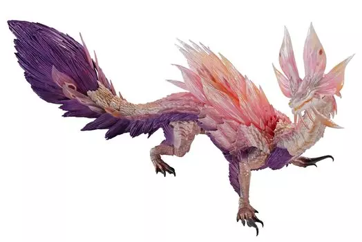 TAMASHII NATIONS MonsterArts Monster Hunter Sunbreak approximately PVC ABS painted action multicolor S.H. Rise Tamamitsune, 310mm, & figure,