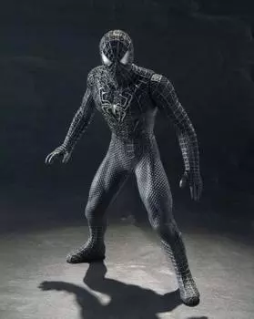 TAMASHII NATIONS Мягкий винил Spirit Черный Человек-паук чёрный