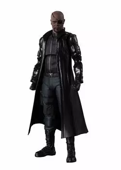 TAMASHII NATIONS Мстители Ник Фьюри примерно 155 мм окрашенная подвижная фигурка SHFiguarts ПВХ/АБС