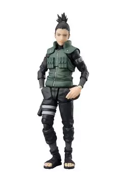 TAMASHII NATIONS NARUTO Shippuden Nara Shikamaru мозг, который видит десять ходов Приблизительно 145 мм окрашенная подвижная фигурка SHFiguarts -The ahead- ПВХ и АБС