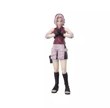 TAMASHII NATIONS NARUTO Shippuden Sakura Haruno Дух соперничества, унаследованный от мастера 135-миллиметровая раскрашенная подвижная фигурка SHFiguarts - - (Перепродажа