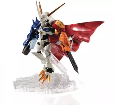 TAMASHII NATIONS NXEDGE STYLE Digimon Adventure Omegamon Color 100 мм окрашенная подвижная фигурка [DIGIMON UNIT] - Специальная версия - Приблизительно. АБС и ПВХ красный