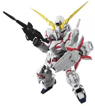 TAMASHII NATIONS NXEDGE STYLE Мобильный костюм Гандам UC Unicorn Гандам 100 мм окрашенная подвижная фигурка [MS UNIT] (Режим уничтожения) приблизительно. АБС и ПВХ