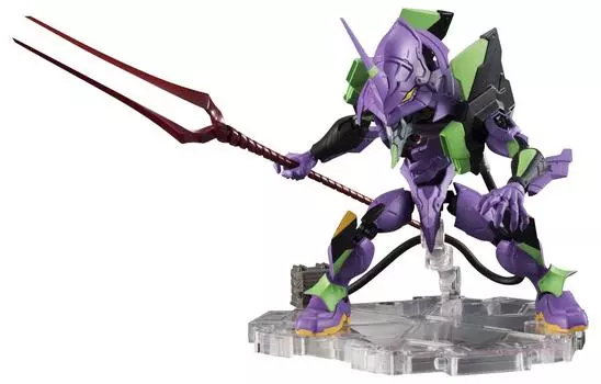 TAMASHII NATIONS NXEDGE STYLE Neon Genesis Evangelion Evangelion Unit 01 100 мм окрашенная подвижная фигурка [EVA UNIT] [ТВ-версия] Прибл.. АБС и ПВХ