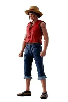 TAMASHII NATIONS Обезьяна Луффи Netflix ONE 145 мм окрашенная подвижная фигурка SHFiguarts D. (Серия ЧАСТЬ) приблизительно. ПВХ и АБС