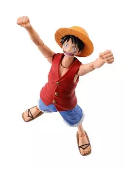 TAMASHII NATIONS ONE PIECE Обезьянка Луффи 145 мм окрашенная подвижная фигурка SHFiguarts D. -Приключение на рассвете - приблизительно. АБС и ПВХ