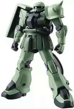 TAMASHII NATIONS ROBOT Spirits Mobile Suit Gundam 0083 Zaku IIF тип 2 125 мм окрашенная подвижная фигурка [SIDE MS] MS-06F-2 ver. АНИМЕ. приблизительно. АБС и ПВХ зелёный
