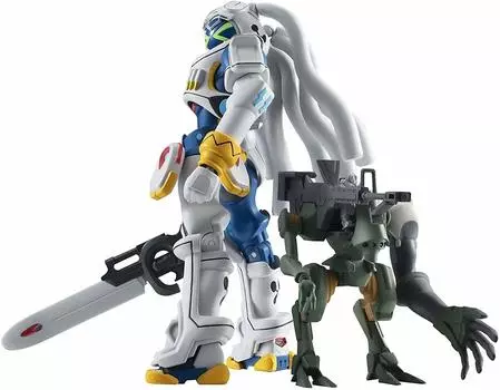 TAMASHII NATIONS ROBOT Spirits OVERMAN King Gainer King Gainer Gachiko 130 мм окрашенная подвижная фигурка и прибл.. АБС, ПВХ и ПЭТ