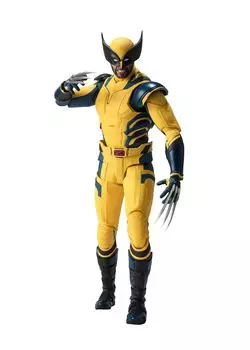TAMASHII NATIONS Росомаха 155 мм окрашенная подвижная фигурка SHFiguarts (Дэдпул и Росомаха) приблизительно. ПВХ и АБС