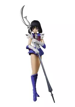 TAMASHII NATIONS Sailor Moon R Sailor Saturn Color Приблизительно 130 мм окрашенная подвижная фигурка SHFiguarts -Animation Edition- ПВХ и АБС