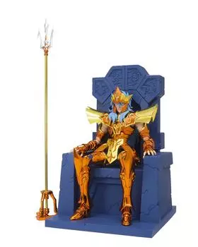 TAMASHII NATIONS Saint Cloth Myth EX Saint Seiya Sea Emperor Poseidon Imperial Throne Set 180 мм окрашенная подвижная фигурка приблизительно. АБС и ПВХ и литье под давлением