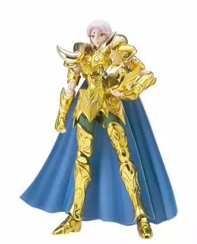 TAMASHII NATIONS Saint Cloth Myth EX Saint Seiya Aries Muu 180 мм окрашенная подвижная фигурка Revival Version Приблизительно. АБС и ПВХ и литье под давлением золотистый