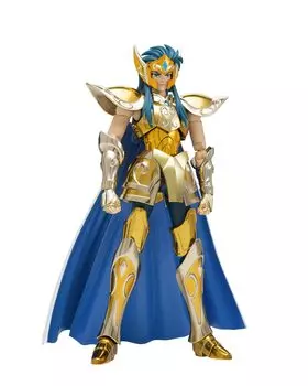TAMASHII NATIONS Saint Cloth Myth EX Saint Seiya Aquaria Camus 180 мм литая окрашенная подвижная фигурка Revival Version Приблизительно. АБС и ПВХ и синий