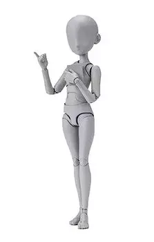 TAMASHII NATIONS SHFiguarts Body-chan -Кен Сугимори- Edition DX SET (Серый цвет Вер.) приблизительно. 130 мм подвижная фигурка из ПВХ и АБС BAS62103