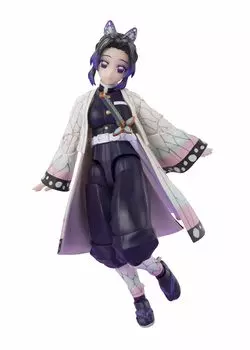 TAMASHII NATIONS SHFiguarts Убийца Демонов: Клинок, рассекающий демонов Шинобу Кочо прибл.. Подвижная фигурка из ПВХ и АБС, 130 мм