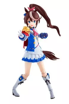 TAMASHII NATIONS SHFiguarts Uma Musume Pretty Derby Tokai Teio приблизительно. 125 мм окрашенная подвижная фигурка из АБС и ПВХ
