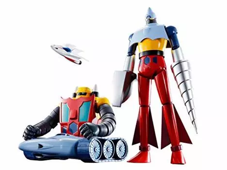 TAMASHII NATIONS Soul of Chogokin Getter Robo GX-91 Getter 2 & 3 D.C. (Getter 2: approx. 175mm Getter 3: approx. 90mm) ABS & die-cast & PVC painted mo