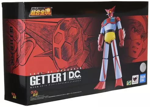 TAMASHII NATIONS Soul of Chogokin Getter Robo Getter 1 180mm ABS Diecast PVC Painted Movable Figure GX-74 D.C. Approx. & & красный