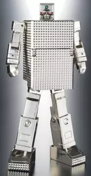 TAMASHII NATIONS Soul of Chogokin Limited Edition Gold Lightan (Серебристый и черный)