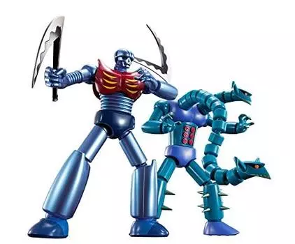 TAMASHII NATIONS Soul of Chogokin Mazinger Z Mechanical Beast 2 Body Set GX-25R Galada K7 & GX-26R Doubles M2 ABS & Diecast Painted Movable Figure BAS