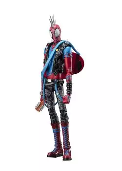 TAMASHII NATIONS Spider Punk Across 175 мм окрашенная подвижная фигурка SHFiguarts (Человек-паук, вселенная паука) приблизительно. ПВХ и АБС