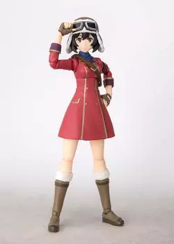 TAMASHII NATIONS Spirits Kotobuki Squadron of the Wilderness Kirie 135 мм окрашенная подвижная фигурка SHFiguarts приблизительно. ПВХ и АБС
