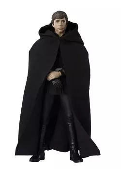 TAMASHII NATIONS Star The Mandalorian Luke Skywalker примерно 140 мм окрашенная подвижная фигурка SHFiguarts Wars PVC&ABS чёрный