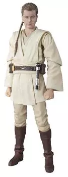TAMASHII NATIONS Star Wars Kenobi 155 мм окрашенная подвижная фигурка SHFiguarts Obi-Wan (Эпизод I) приблизительно. АБС и ПВХ