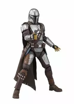 TAMASHII NATIONS Star Wars The Mandalorian 150-миллиметровая окрашенная подвижная фигурка SHFiguarts (Бескарская броня) (ЗВЕЗДНЫЕ ВОЙНЫ Мандалорец) приблизительно. АБС&ПВХ&Ткань