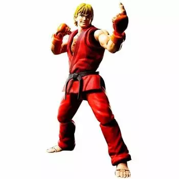 TAMASHII NATIONS Street Fighter Ken Masters 145 мм окрашенная подвижная фигурка SHFiguarts Приблизительно. АБС и ПВХ