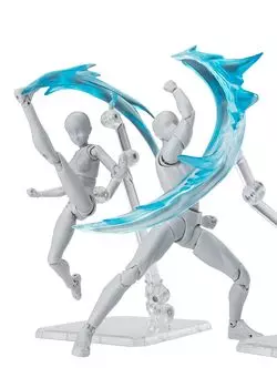 TAMASHII NATIONS Tamashii EFFECT WIND Синий для 150 мм окрашенной готовой фигуры Ver. SHFiguarts приблизительно. ПВХ и АБС