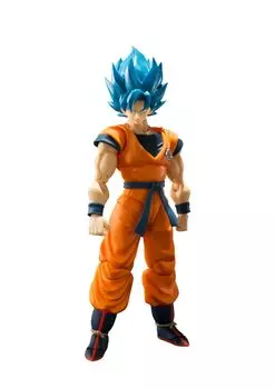 TAMASHII NATIONS TAMASHII NATIONS Dragon Ball Супер Сайян Бог Супер Сайян Сон Гоку 140 мм окрашенная подвижная фигурка SHFiguarts -Super- Приблизительно. АБС и ПВХ