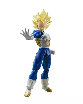 TAMASHII NATIONS TAMASHII NATIONS Dragon Ball Z Super Saiyan Vegeta Awakening Super Saiyan Blood 135 мм ПВХ АБС окрашенная подвижная фигурка SHFiguarts - -