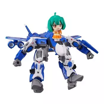 TAMASHII NATIONS TINY SESSION Macross F Messiah Valkyrie с Ranka 100 мм окрашенная подвижная фигурка VF-25G (Машина Мишель) приблизительно. ПВХ и АБС