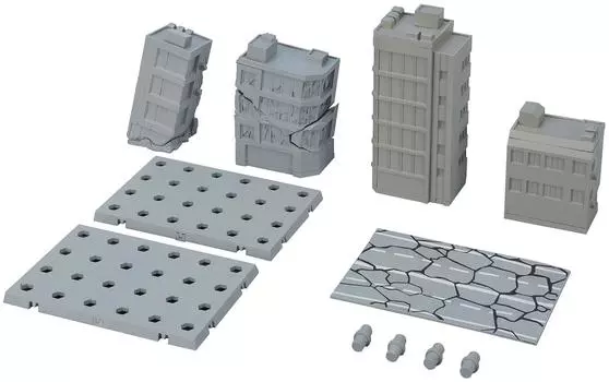 Tamashii ВАРИАНТ АКТ ПОВРЕЖДЕНИЕ ЗДАНИЯ Вер.. Готовая фигурка из ПВХ и АБС без масштаба