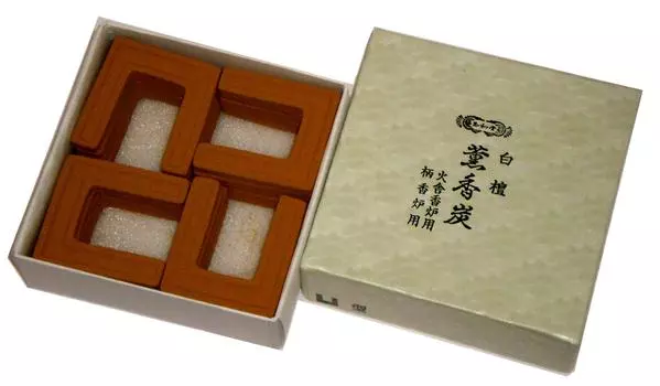 Tamatsudo incense sandalwood incense square large 20 pieces sticks, charcoal, shape, #863