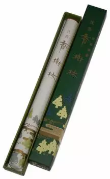 Tamatsudo Incense Stick Agarwood Incense Forest Long Size 1 Piece #205 коричневый