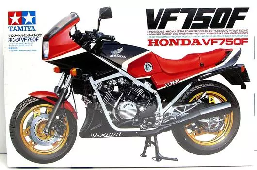 Тамия Хонда VF750F 1/12 (1/12 Мотоцикл:14021)