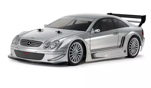 Tamiya 110 Electric RC Car Series No.722 2002 Mercedes-Benz CLK AMG Racing Version TT-02 Chassis 58722