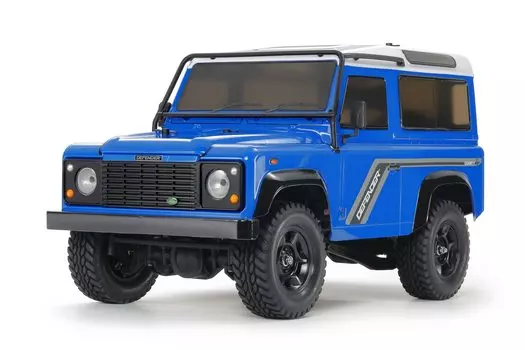 Tamiya 110 Electric RC Car Series No.700 110RC 1990 Land Rover Defender 90 (Шасси CC-02) 58700