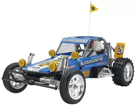 Tamiya 110 XB Series No.232 Wild One Off Roader BLOCKHEAD MOTORS окрашенная готовая модель с радио 57932