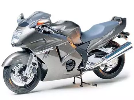 Tamiya 112 Мотоцикл серии №70 Honda CBR1100XX Super Blackbird Пластиковая модель 14070 Серый