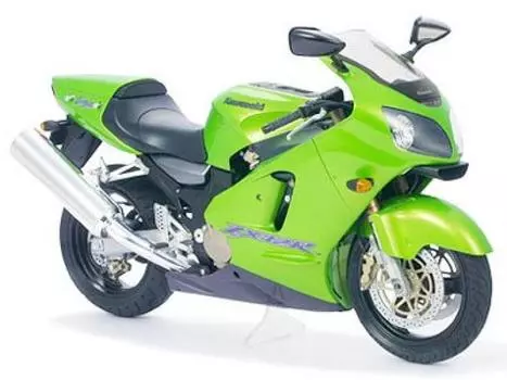 Tamiya 112 Мотоцикл серии № 84 Kawasaki Ninja ZX-12R Пластиковая модель 14084
