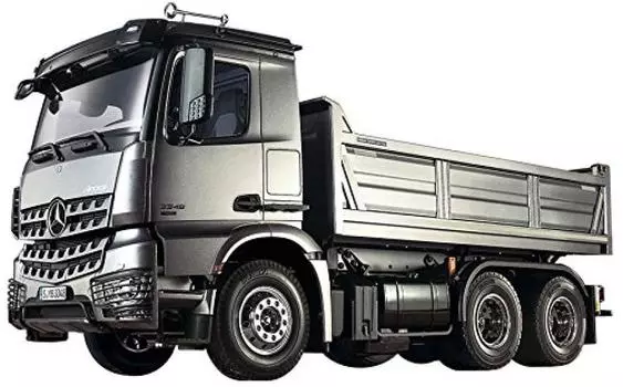 Tamiya 114 Электрический радиоуправляемый большой грузовик серии № 57 Mercedes-Benz Arocs 3348 64 самосвал 300056357