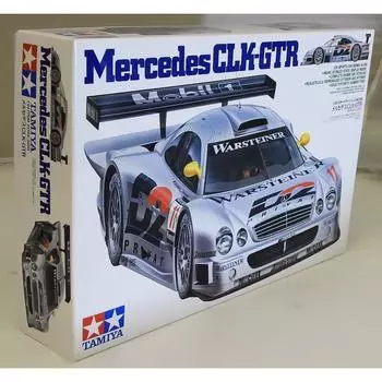 Tamiya 124 Спортивный автомобиль серии № 195 Mercedes CLK-GTR Пластиковая модель 24195