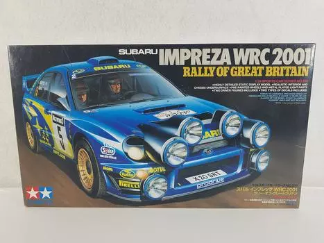 Tamiya 124 Sports Car Series Impreza WRC2001 Great Britain