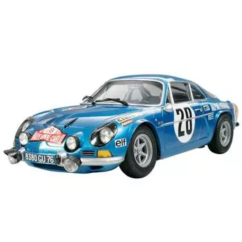 TAMIYA 124 Sports Car Series No.278 Alpine Renault A110 Monte Carlo 1971 Пластиковая модель 24278
