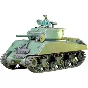 Tamiya 135 Military Miniature Series No.139 US M4a3e2 Heavy Tank Jumbo Пластиковая модель 35139