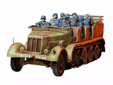 Tamiya 135 Military Miniature Series No.148 Germany 8 ton half truck 35148